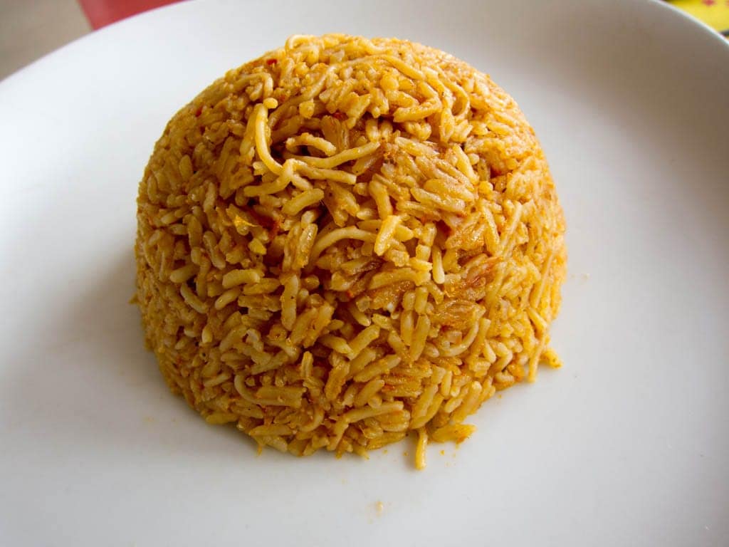 Ghanaian jollof rice